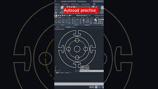 Autocad practice drawing  autocad mechanical drawing  CAD By Ankit  autocad [upl. by Bordiuk]