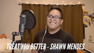 Shawn Mendes  Treat You Better Raymond Salgado Cover [upl. by Grodin]