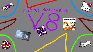 Final Version Out Crafting Texture Pack V8 Release [upl. by Eldora]