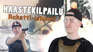 HAASTEKILPAILU Rakettiistuin [upl. by Archangel952]