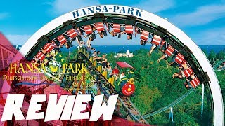 Review Pretpark met TOPachtbanen Hansa Park Duitsland [upl. by Novaat]