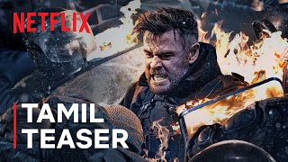 EXTRACTION 2  Official Tamil Teaser Trailer  Netflix India [upl. by Ecirrehs690]