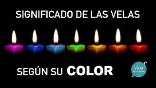 SIGNIFICADO DE LAS VELAS según su COLOR Vida consciente EXPANDE LUZ velas colores [upl. by Atled]