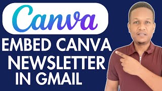 How To Embed Canva Newsletter In Email [upl. by Solegna]