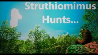 Rank 1 Struthiomimus Hunts  Path of Titans [upl. by Raffaello]