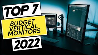 Top 7 Best Budget Vertical Monitors in 2022 [upl. by Cence]