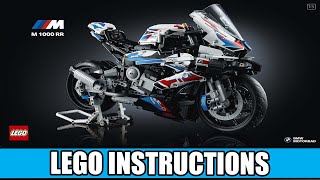 LEGO Instructions  Technic  42130  BMW M 1000 RR [upl. by Moorish]