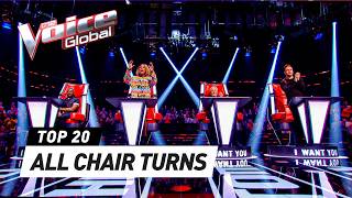 EXTRAORDINARY 4Chair Turn Blind Auditions on The Voice you MUST TO SEE [upl. by Kwabena]