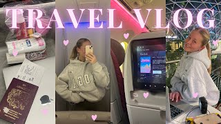 TRAVEL WITH ME TO AUSTRALIA♡  AIRPORT VLOG amp 24 HOUR FLIGHT  CHLOEWHITTHREAD [upl. by Kopans]