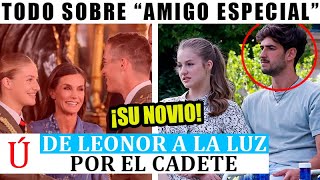 CAZAN a Leonor CON SU NOVIO en Londres y NO es el CADETE es inglés no conoce a Felipe VI ni Letizia [upl. by Borg]