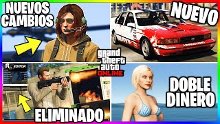 NUEVA ACTUALIZACION CAMBIOS MALOS ELIMINARON ESTO NUEVO COCHE DLC de VINCENT  GTA Online [upl. by Notliw]