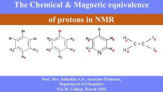 The chemical and magnetic equivalence of protons in NMR nmr nonfirstorderpmr ActivateChemistry [upl. by Celinka55]