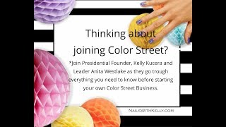 Everything you need to know about starting a Color Street Business [upl. by Eniluj]