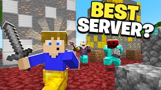 Finding the BEST Minehut Server [upl. by Atiral86]