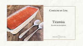 Tiramisu  Conticini En Live [upl. by Aileve742]