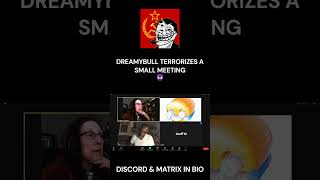 DREAMYBULL TERRORIZES A SMALL MEETING zoom zoomtroll ambatakum funny memes haha troll lol [upl. by Esidnac423]