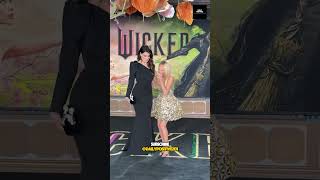 Idina Menzel and Kristin Chenoweth made a sweet appearance at the ‘Wicked’ premiere wicked shorts [upl. by Atteuqihc504]