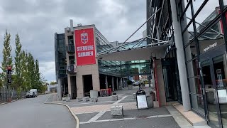 Walk around Ullevaal Stadion  Norways national football stadium [upl. by Assirak]