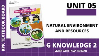 General Knowledge  Class 2  Unit 5  Natural Environment and Resources [upl. by Edialeda]