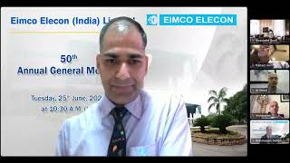 50th Annual General Meeting of Eimco Elecon India Limited [upl. by Vaden811]