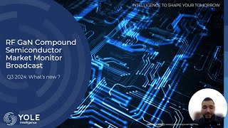 Yole Intelligence  RF GaN Compound Semiconductor Market Monitor Q3 2024  Broadcast [upl. by Yelik]