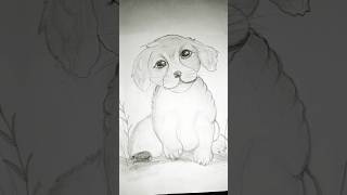 Dog pencil sketch ✏️youtubeshorts trending pencilsketch foryou painting viralshort shorts [upl. by Lazare]