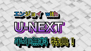 UNEXT【半年無料の裏技】～意外なエディオンとの連携～ [upl. by Hunley]