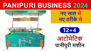 PANI PURI MACHINE AUTOMATIC PANIPURI BUSINESS 2024  AUTOMATIC ADVANCE TECHNOLOGY [upl. by Licht]