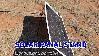 Solar Panel Stands ultra lightweight and compact [upl. by Nitniuq]