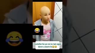 Hosteller ho an rai zo mai dawn lawm leMizo funny video 😆🤣 [upl. by Atiuqin305]