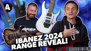 First Look at the New Ibanez 2024 Guitars [upl. by Acira]