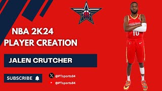 Jalen Crutcher  NBA GLeague  nba2k24 Player Creation nbagleague birmingham nba pelicans [upl. by Iztim]