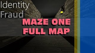 Identity Fraud Maze One Map ROBLOX [upl. by Ardme339]