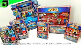 New AKEDO Ultimate Battle Arena and MORE Moose Toys UNBOXING and REVIEW [upl. by Spear319]