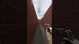 Gold Scp096 Chase 😱games gmod garrysmod gaming shortvideo shortsfeed scp shorts short [upl. by Nagiam]