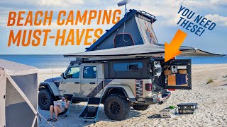 Top 5 Must Have Items for Beach Camping [upl. by Kathlin]