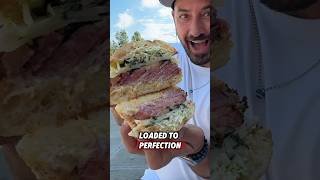 Hot Pastrami Sandwich from Papa’s Meat amp Seafood in Burbank CA shorts [upl. by Dwight]