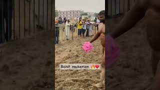 Rohit mukerian khusti dangal jassa Patti shinj mela Pritpal Phagwara Sikander Shaikh punjabi [upl. by Kyre6]