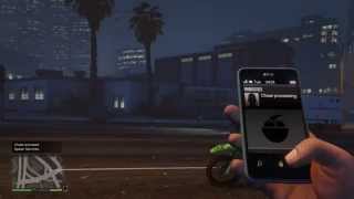 GTA 5 Sanchez dirtbike Cell phone cheat code PS4 amp XBOX ONE Gameplay NEW [upl. by Jannelle]