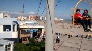 A chairlift by the sea Un télésiège au bord de la mer [upl. by Engvall]