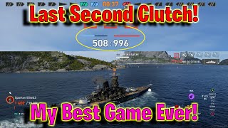 The Most Insane Game I Have Ever Played World of Warships Legends [upl. by Nyrmak322]