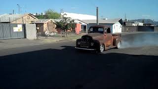 1949 Ford F1 Coyote 50 6 speed manual [upl. by Sandra]