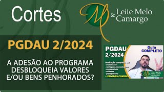 A adesão à transação ou parcelamento desbloqueia valoresbens penhorados Cortes [upl. by Tannen486]