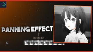 TUTORIAL PANNING EFFECT  ALIGHT MOTION [upl. by Thebazile]