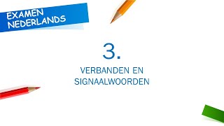 3 Verbanden en signaalwoorden [upl. by Nauqat718]