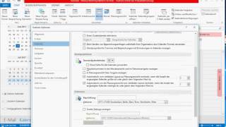 Outlook Kalenderwochen anzeigen [upl. by Laufer]