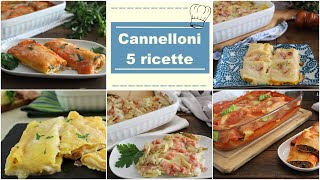 CANNELLONI 5 ricette facili per occasioni importanti La cucina di Rita [upl. by Yniatirb510]