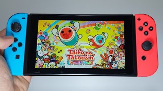 Taiko no Tatsujin Drum n Fun Nintendo Switch gameplay [upl. by Nahtan]