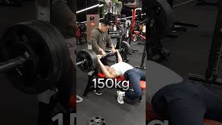 Epic bench press fail and comeback [upl. by Ynnus]