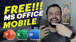 How to Install Microsoft Office for FREE on iPhone amp Android in Hindi [upl. by Lucretia585]